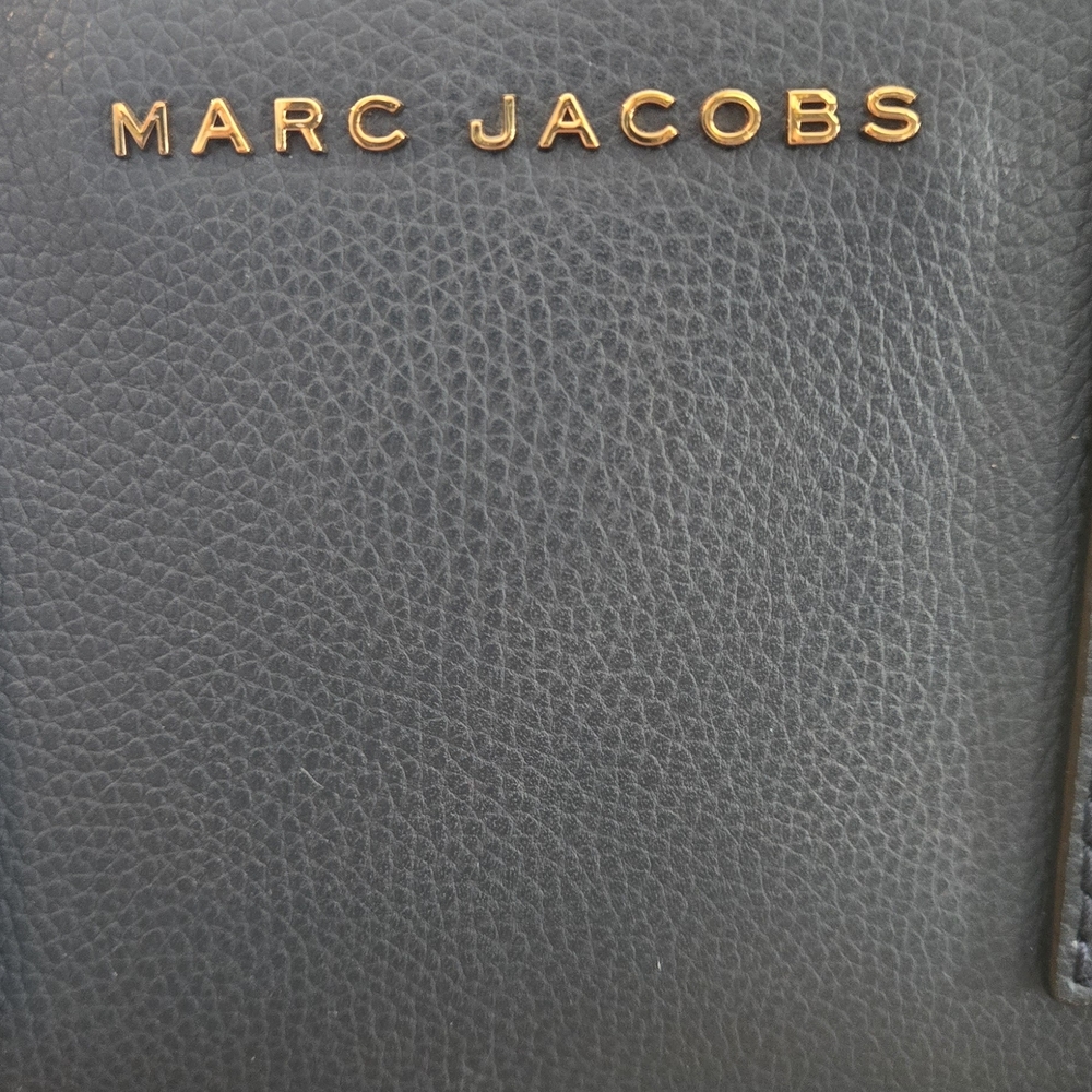 Marc Jacobs Blue Leather Tote - Picture 7 of 7
